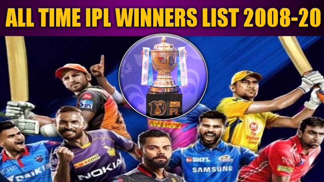 all time winners of ipl