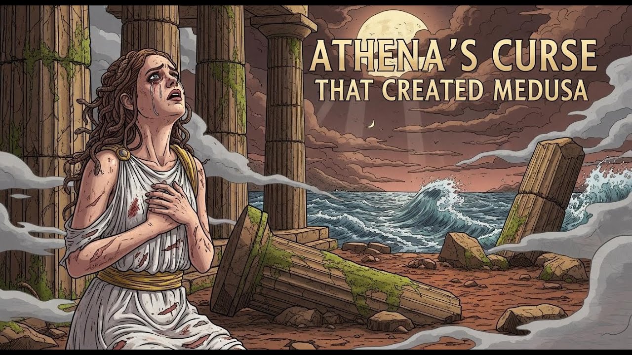 Athenas Curse That Created Medusa