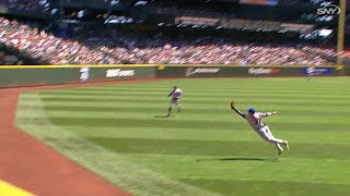 NYM@SEA: Conforto dives and makes an outstanding grab