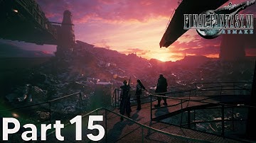 "The Day Midgar Stood Still" - Final Fantasy VII Remake Walkthrough Part 15 | JP Dub
