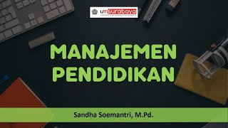 Manajemen Pendidikan