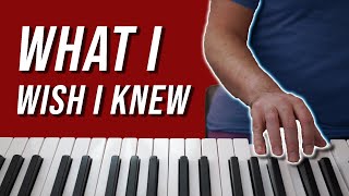 9 Things I Wish I'd Known When Learning Piano