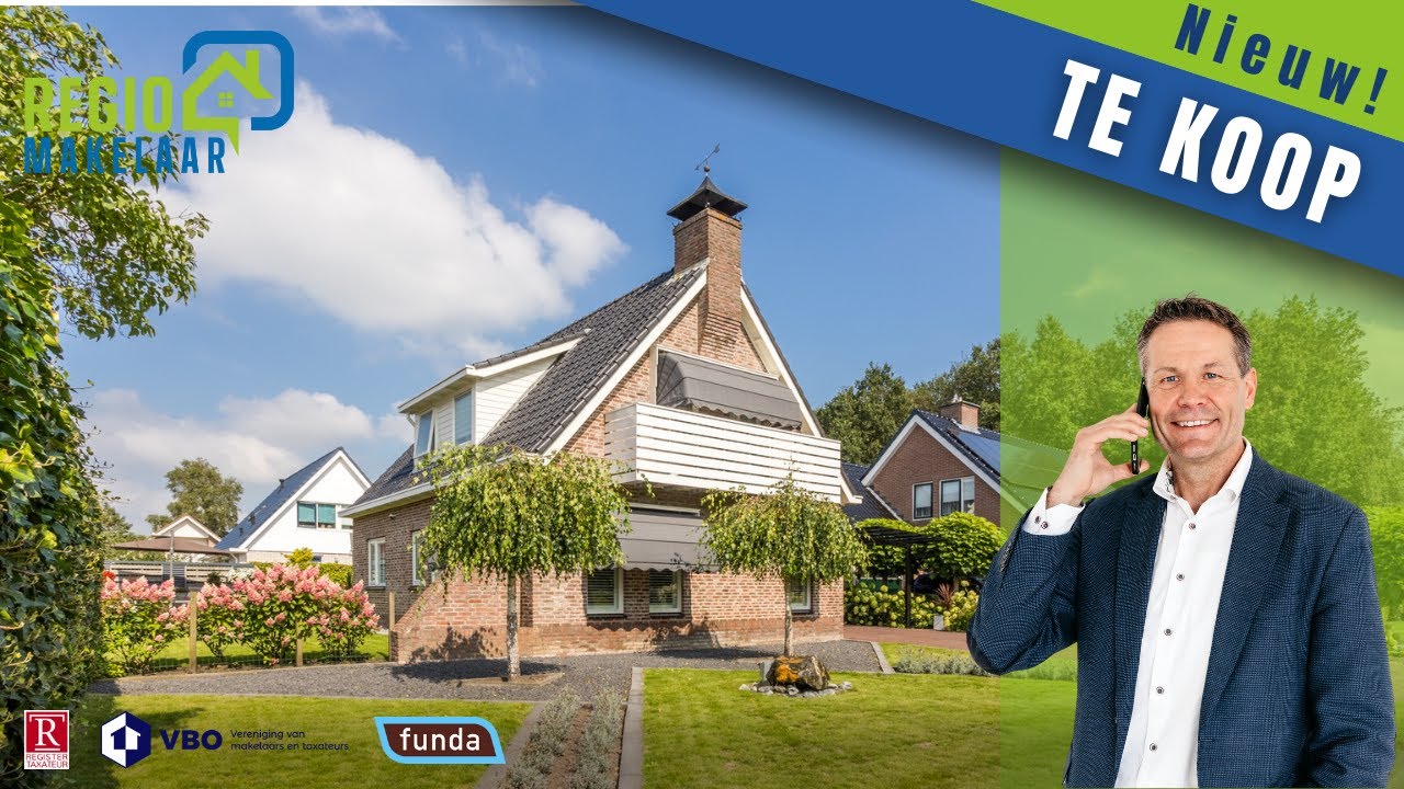 Te Koop! Vrijstaande woning met garage, Musselkanaal, Van Dongenlaan