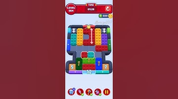 Color Block Jam LEVEL 564 #games #gaming #gameplay #colorblockjam #puzzle #walkthrough #564
