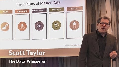 The 5 Pillars of Master Data  (Taylor