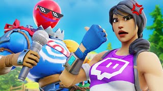 VOICE TROLLING A Streamer IN FORTNITE...