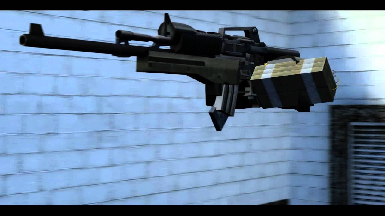 Flying weapons in cs:s? LOL