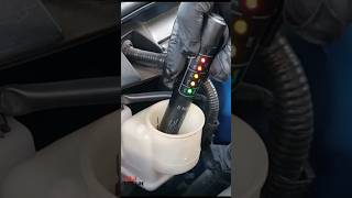 Brake fluid flush kit without removing wheels #shorts