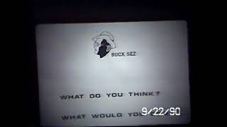 Buck Perry, What Would You Do, Part 1