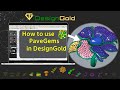 How to use pavegems in designgold  rhino 3d  matrix   pav gem setting   to zbrush  pav pongs