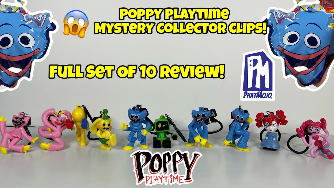 NEW Poppy Playtime Mystery Bag Collector Clip Series 1 Open Bag - Player