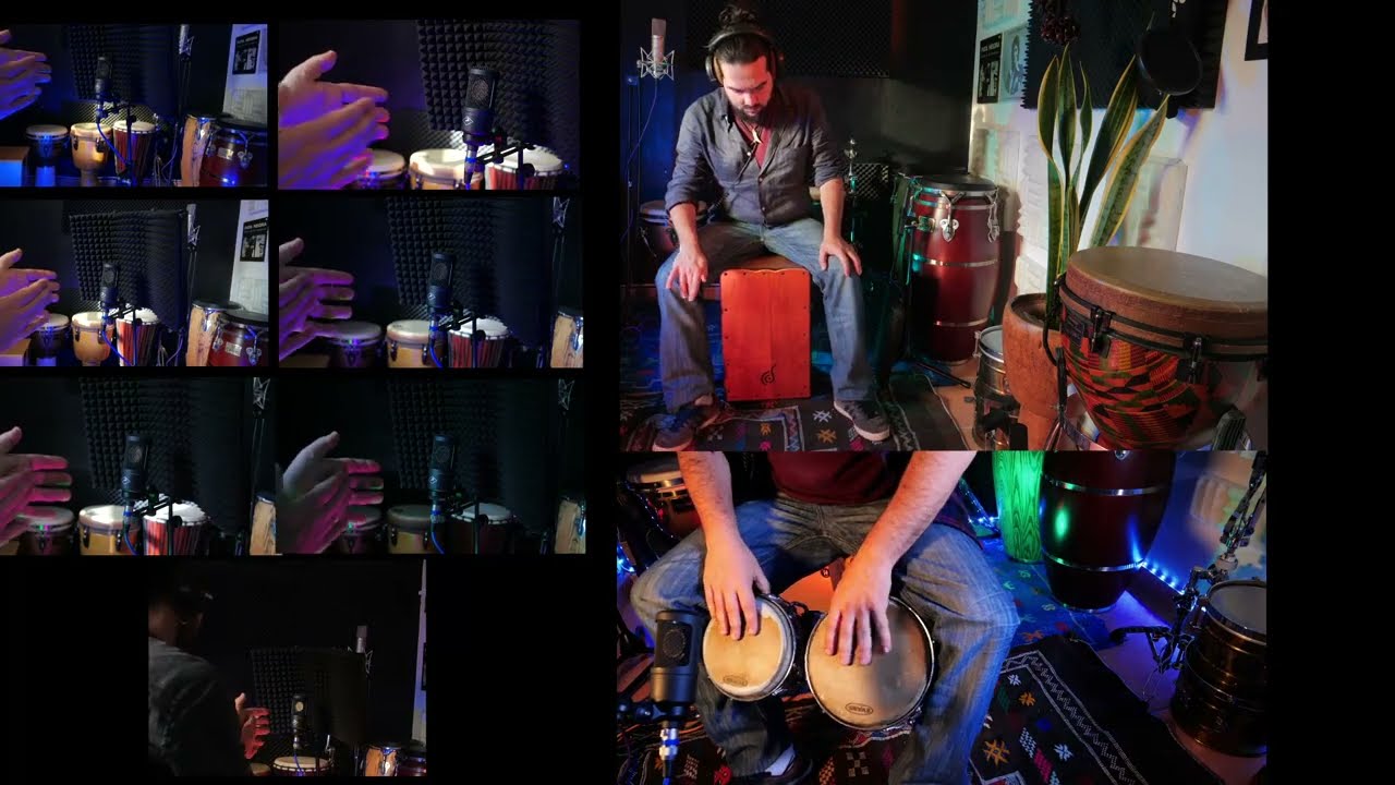 Cajon Flamenco, Bongo y Palmas YouTube
