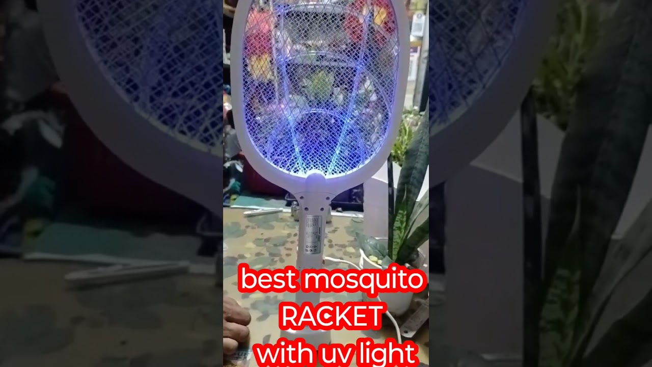 BEST MOSQUITO KILLER RACKET INSTALLATION WITH UV LIGHT
