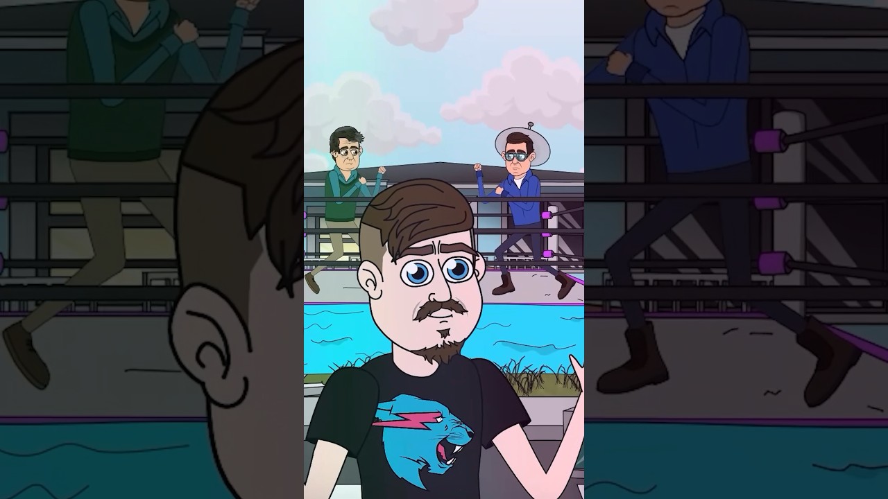 Mr. Beast Makes His Friends Fight For A House #mrbeast #mrbeastshorts #mrbeastshortsgiveaway