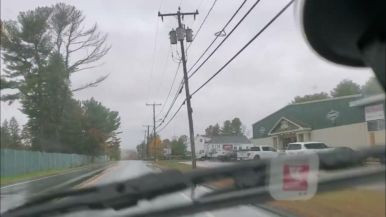 Drive from North Windham Walmart to Willimantic, CT YouTube