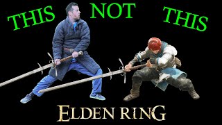 I remake ELDEN RING combat to prove a point!! #medievalcombatreference