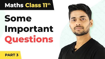 Middle Term Important Questions - Part 3 | Maths Class 11 | CBSE 2024-25