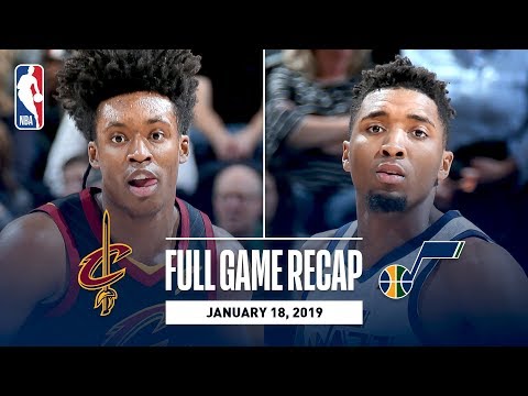 Full Game Recap Cavaliers Vs Jazz Mitchell Gobert Lead Utah