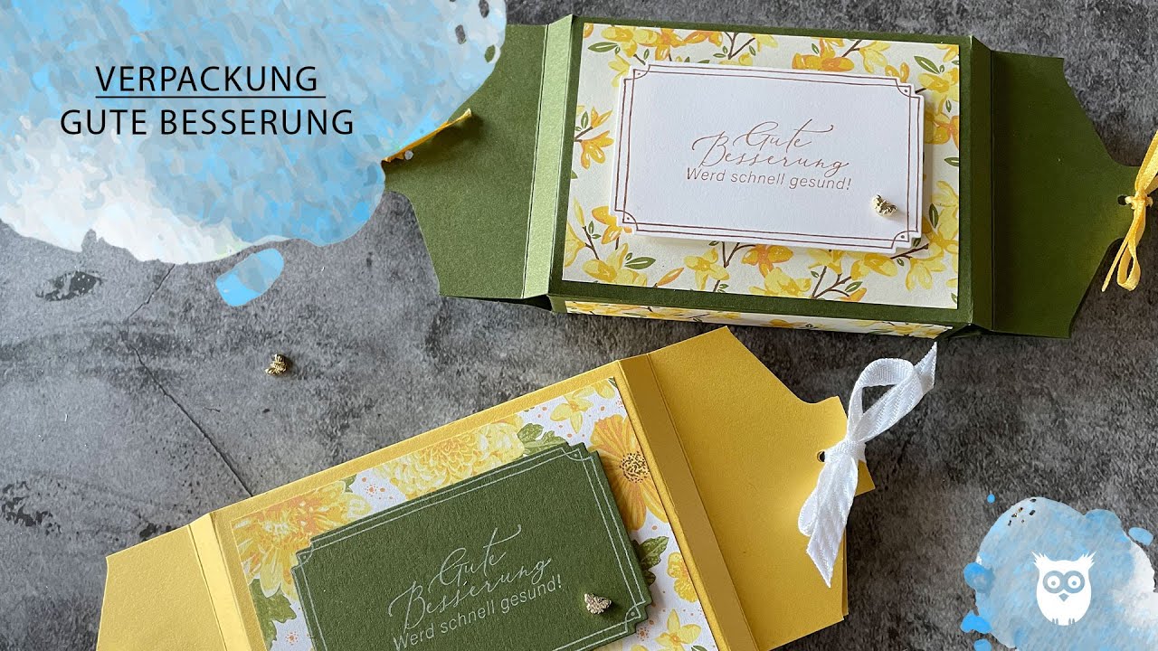 Einfache Schachtel - Verschiedene Verschlüsse möglich