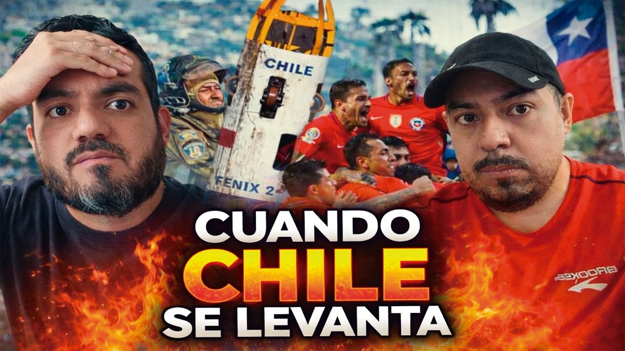 CUANDO CHILE SE LEVANTA ( HERMANOS MEXICANOS REACCIONAN )