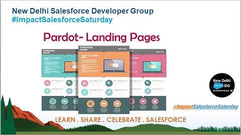 #ImpactSalesforceSaturday: Pardot Landing Pages