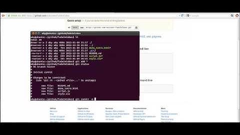 How to create your first repository and upload it to Github