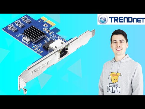 TRENDnet 2.5GBASE-T PCIe Network Adapter Installation // TEG-25GECTX Review