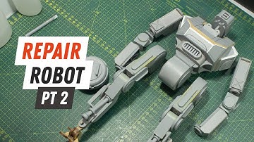 Scratchbuilding a Humanoid Repair Robot - PT2