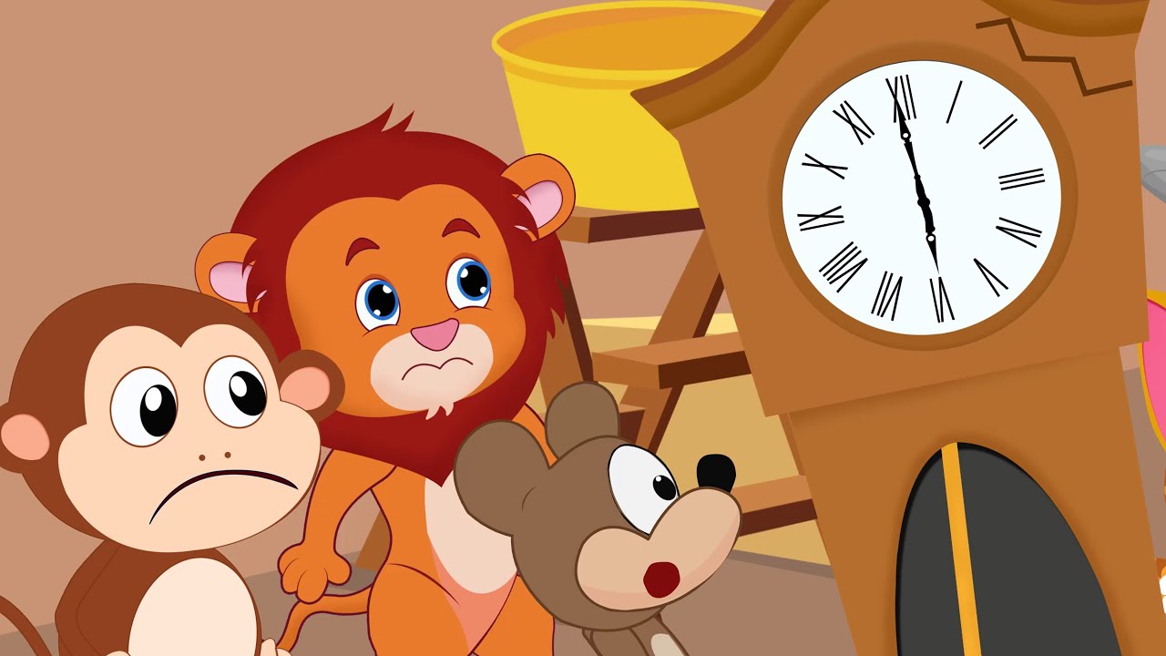 Hickory Dickory Dock | Hickory Dickory Dock Song | Nursery Rhyme With Lyrics
