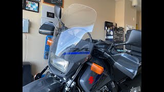 Suzuki DR650/400 Parabellum Rally Windshield Initial Review