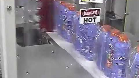 Vertical Shrink Wrap System Bottles w/ Manually Loaded Infeed - BVS-914