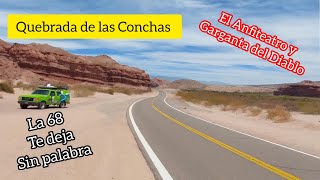 Quebrada de las Conchas Route 68 Salta