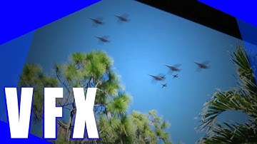 Blender - Jet Plane Flyby - VFX