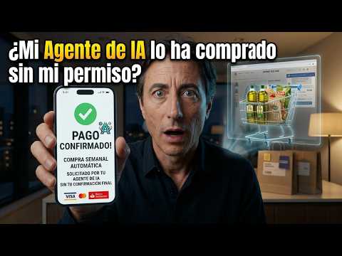 Tu agente de IA acaba de hacerte tu compra semanal y tu ni te has enterado