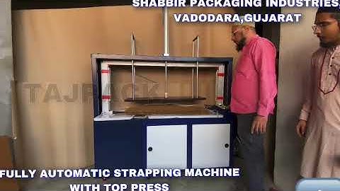 Auto Strapping Machine With Top Press