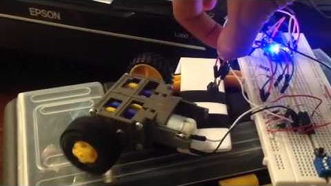 Seguidor de línea Arduino y CNY70