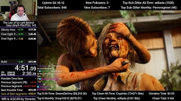 The Last of Us: Left Behind Speedrun Wereldrecord voor Any% PS4/PS5 (4:50.93)
