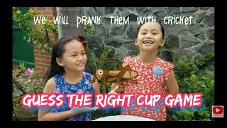 Guess the right cup game / Prank!!! (Cricket)