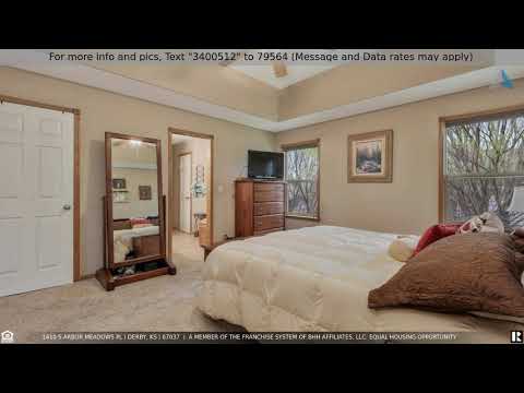 1410 S Arbor Meadows Pl, Derby, KS home video tour