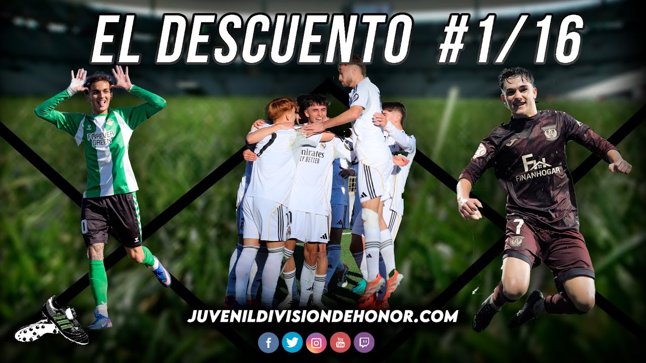 EL DESCUENTO DE LA COPA DEL REY JUVENIL - DIECISEISAVOS - T25/26 - YouTube
