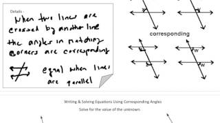 Understanding Corresponding Angles | Math Made Easy