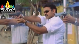 Gharshana Movie Venkatesh & Team Action Scene | Venkatesh, Asin | Sri Balaji Video