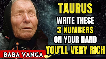 Taurus If you write these 3 NUMBERS on your HAND, you will ATTRACT WEALTH and SUCCESS in 2025