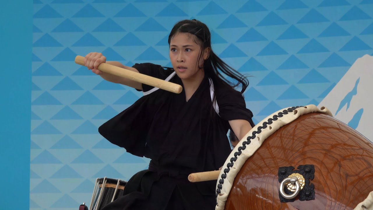 篠崎高校 和太鼓部　第14回全国高校生太鼓甲子園 富士山太鼓まつり