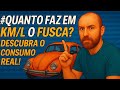 Quanto o Fusca faz de verdade por litro?