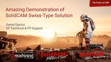 SCW23-Day 2 - Amazing Demonstration of SolidCAM Swiss Type Solution