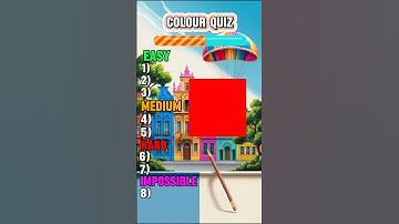 Can You Identify THESE COLOURS From Just ONE Image? #shorts #quiz #trivia