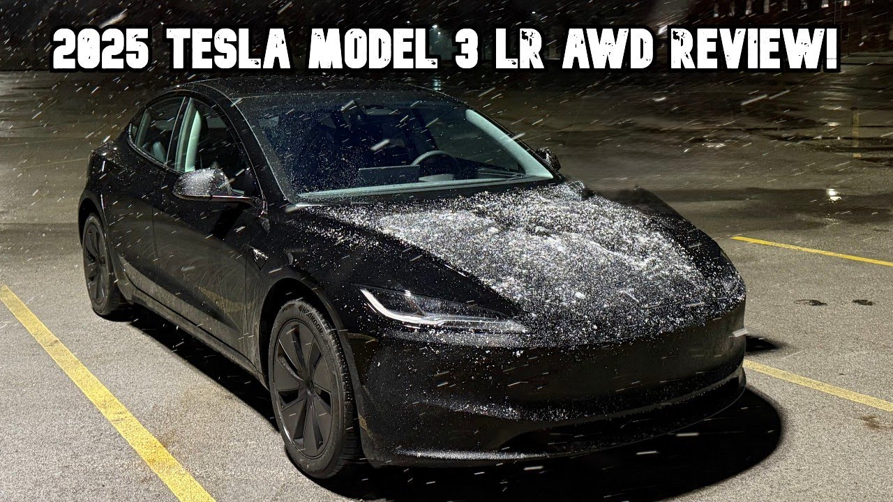 2025 Tesla Model 3 Long Range REVIEW! - YouTube
