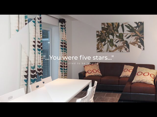 Video 1: Modern, fully furnished bedroom