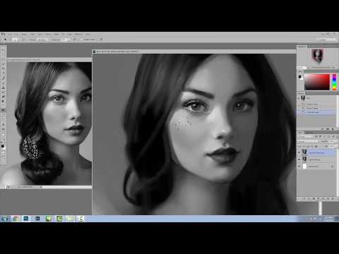 Digital Portrait Painting Tutorial - How to Paint in Photoshop (On Skillshare)